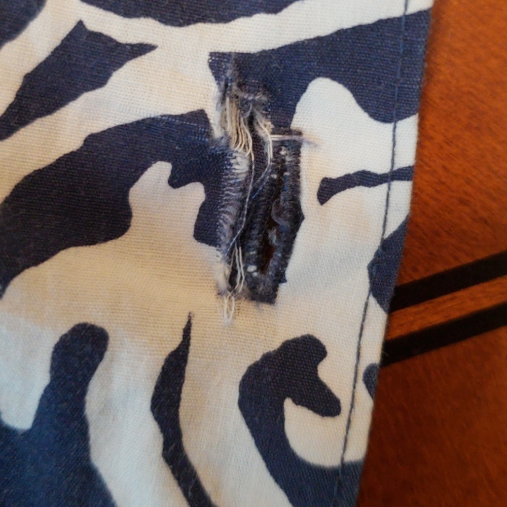 Coldwater  Creek   floral  print shirt Sz L - Picture 6 of 7